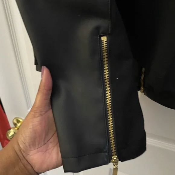 Faux Leather Jacket - Picture 5 of 7